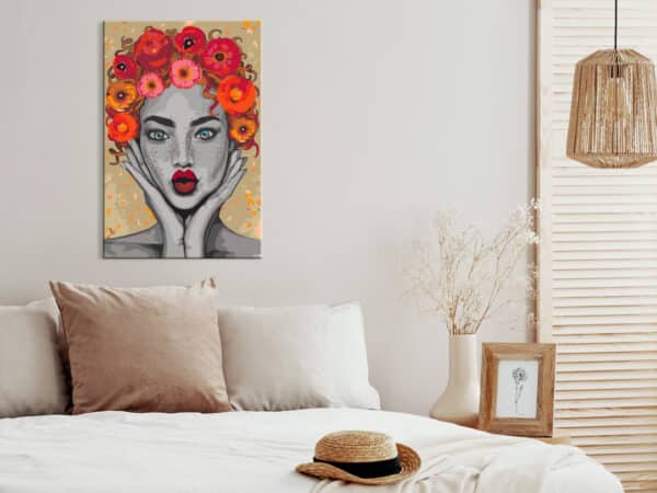 Malen nach Zahlen - Summer Lady – Bild 2