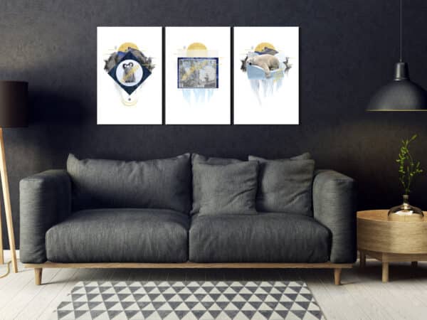 Leinwandbild - Antarctica (Collection) – Bild 2