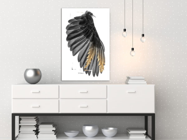 Leinwandbild - Devil's Wing (1 Part) Vertical – Bild 2