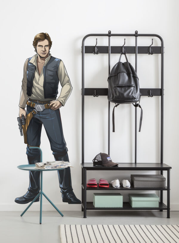 Selbstklebende Vlies Fototapete/Wandtattoo - Star Wars XXL Han Solo