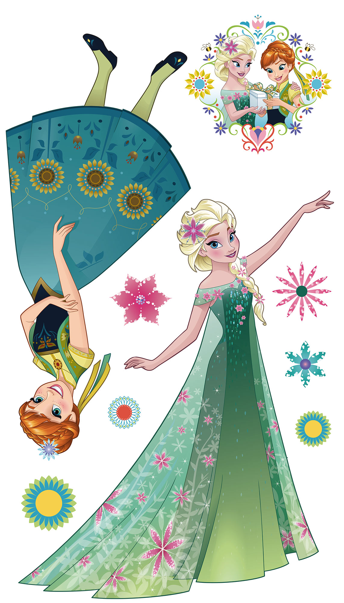 Selbstklebende Vlies Fototapete/Wandtattoo - Frozen Springtime XXL – Bild 2