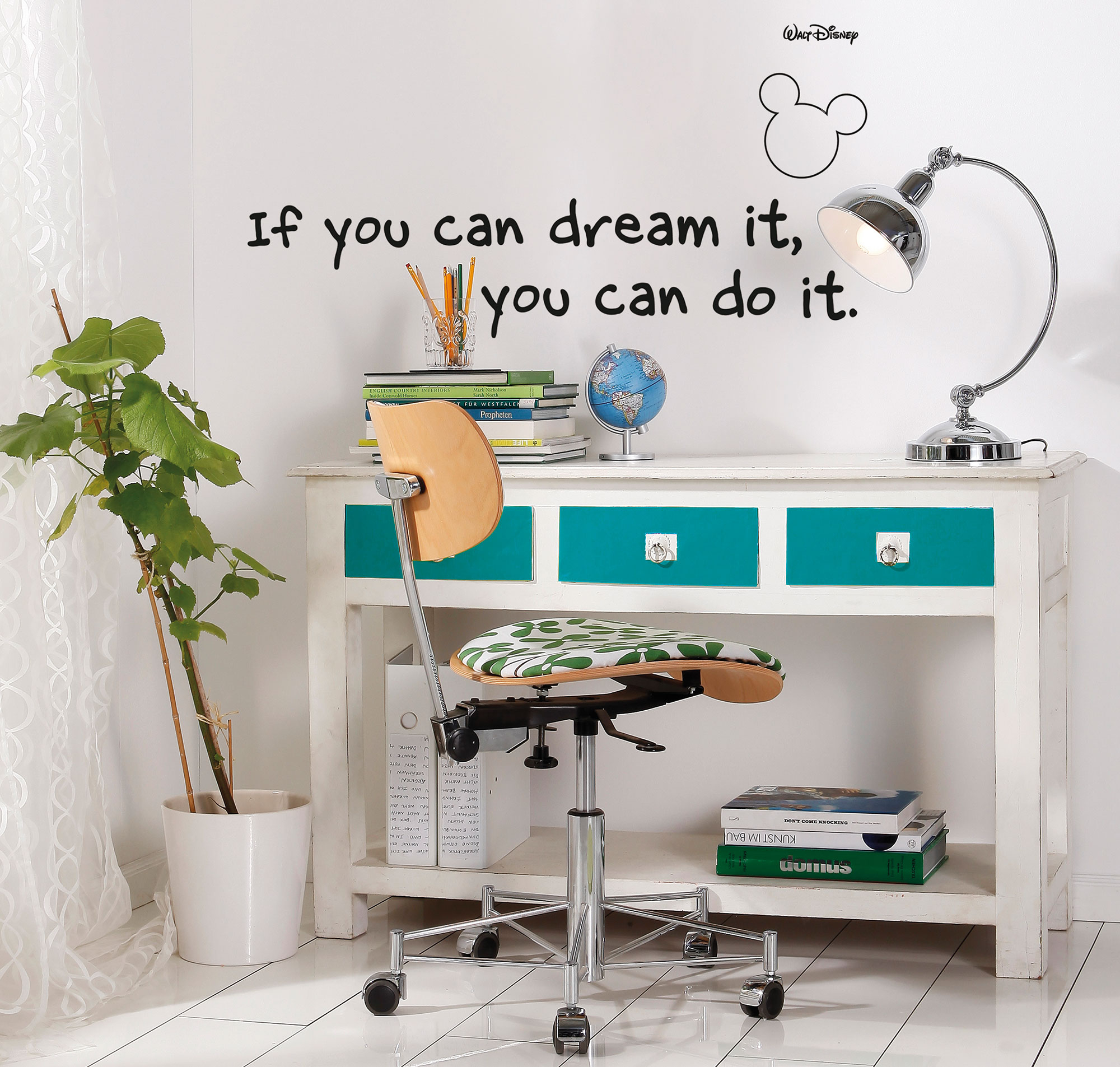 Wandsticker-Selbstklebefolie - ! You can do it