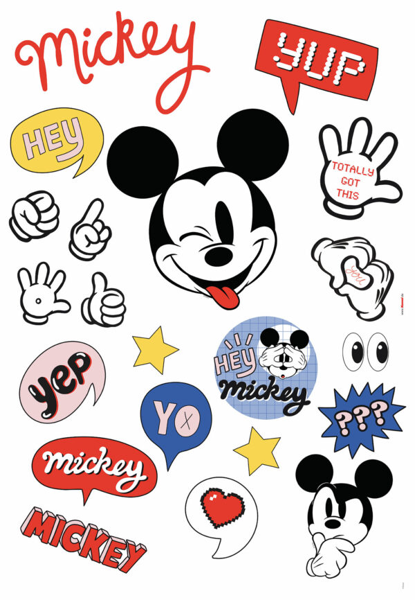 Wandsticker-Selbstklebefolie - Ist a Mickey Thing – Bild 2