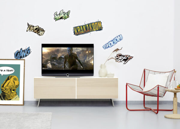 Wandsticker-Selbstklebefolie - Avengers Sounds