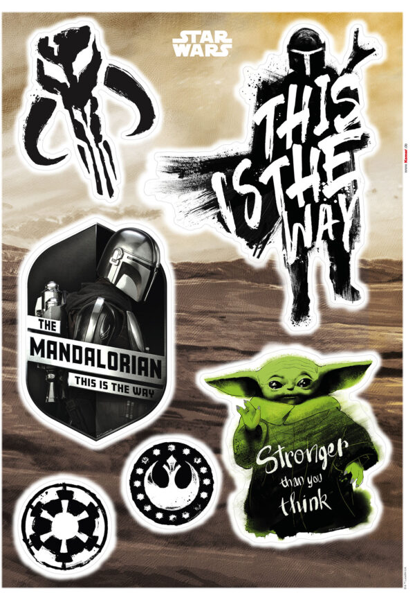 Wandsticker-Selbstklebefolie - Mandalorian Legend – Bild 2