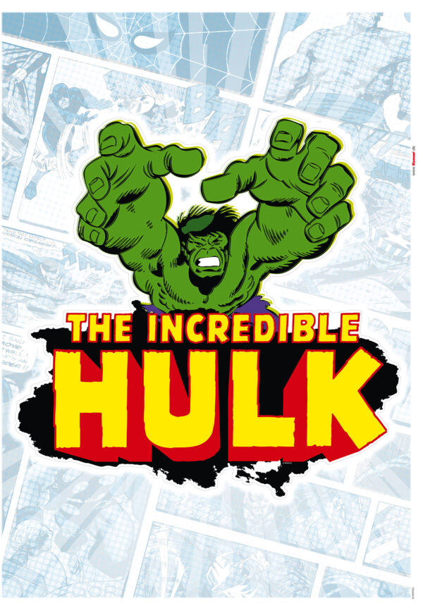 Wandsticker-Selbstklebefolie - Hulk Comic Classic – Bild 2