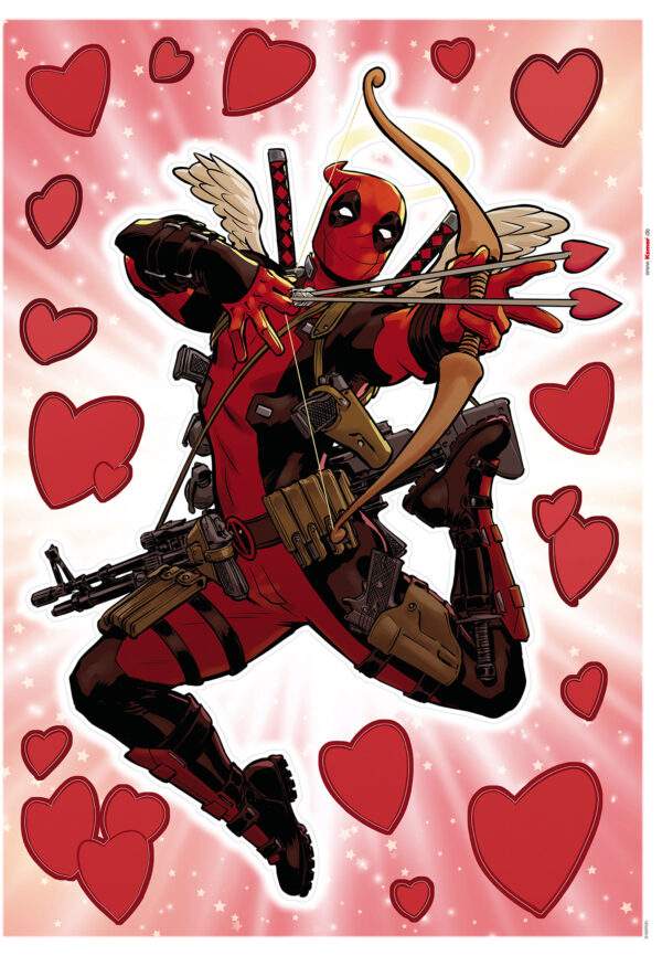 Wandsticker-Selbstklebefolie - Deadpool Lovepool – Bild 2