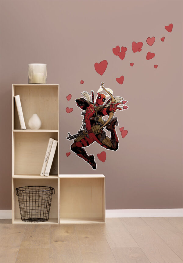 Wandsticker-Selbstklebefolie - Deadpool Lovepool