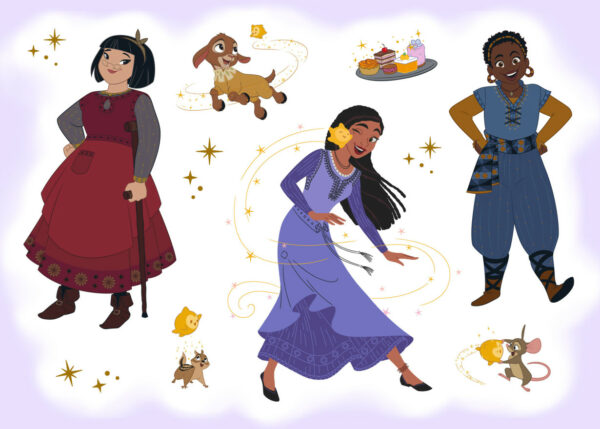 Wandsticker-Selbstklebefolie - Wish Dance – Bild 2