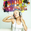 Wandsticker-Selbstklebefolie - Don´t stop the music