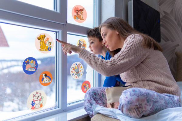 Fenstersticker - Better Together Bubbles