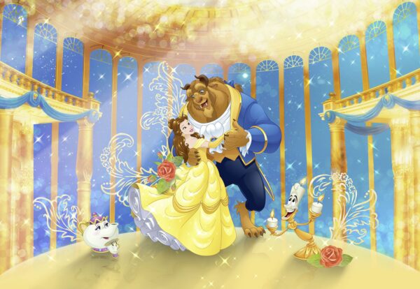 Papier Fototapete - Beauty and the Beast – Bild 2
