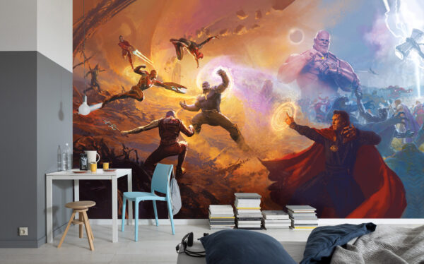 Fototapete - Avengers Epic Battles Two Worlds