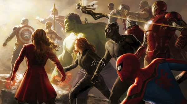 Fototapete - Avengers Final Battle – Bild 2