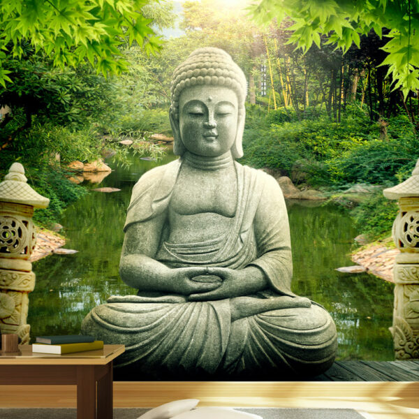 Fototapete - Buddha's garden – Bild 2