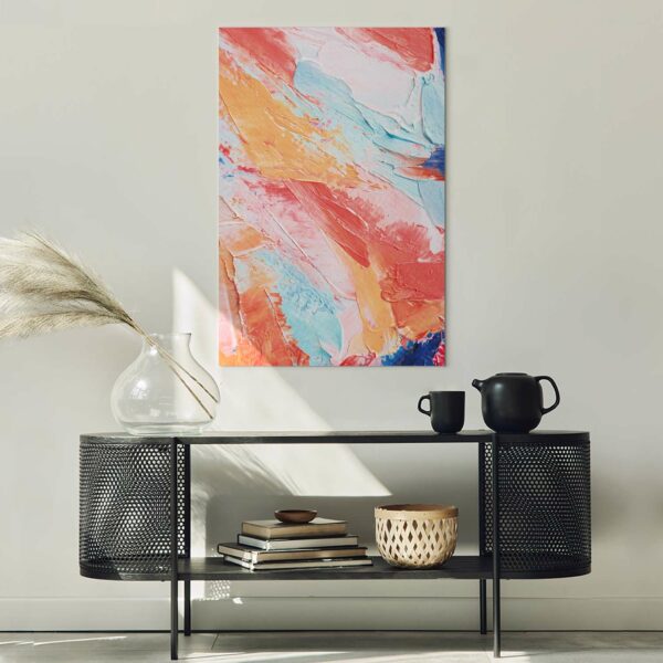 Leinwandbild - Spring Shades - A Colorful Mix of Warm and Cool Tones on Canvas – Bild 2