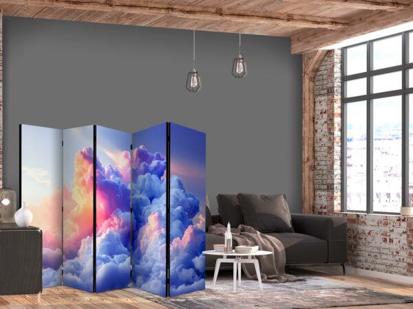 Paravent - Clouds Like Painted: Artistic Brushes of Dawn Painting the Sky [Room Dividers] – Bild 2