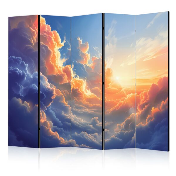 Paravent - Sunset Over a Cloudy Sea: A Marvelous Symphony of Colors [Room Dividers]
