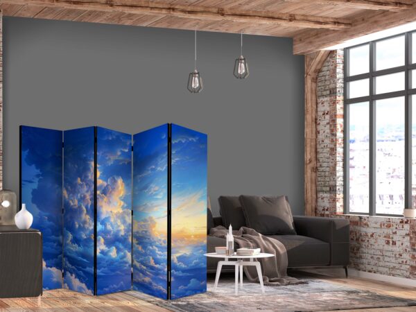 Paravent - When the Sky Becomes a Canvas: Artistic Work of Nature in the Clouds [Room Dividers] – Bild 2