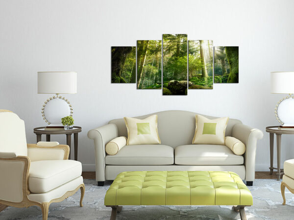 Leinwandbild - The Beauty of the Forest – Bild 2