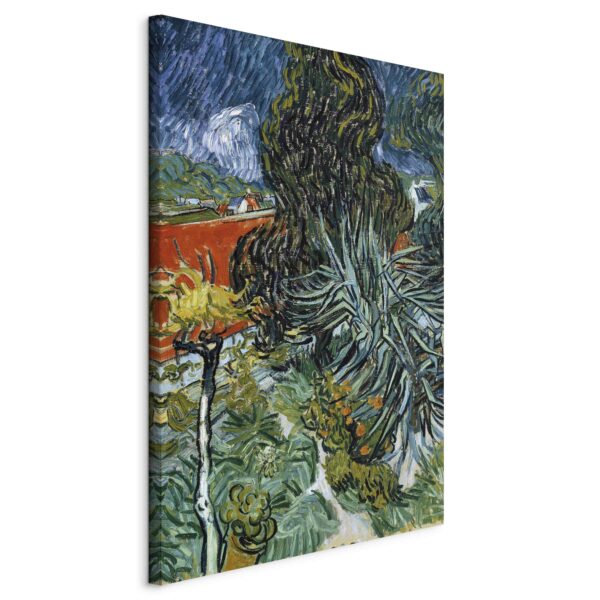 Leinwandbild - The Garden of Dr. Gachet in Auvers (Vincent Van Gogh) – Bild 2