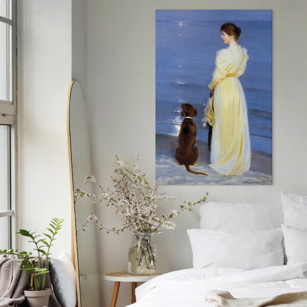 Leinwandbild - Summer Evening in Skagen – Bild 2