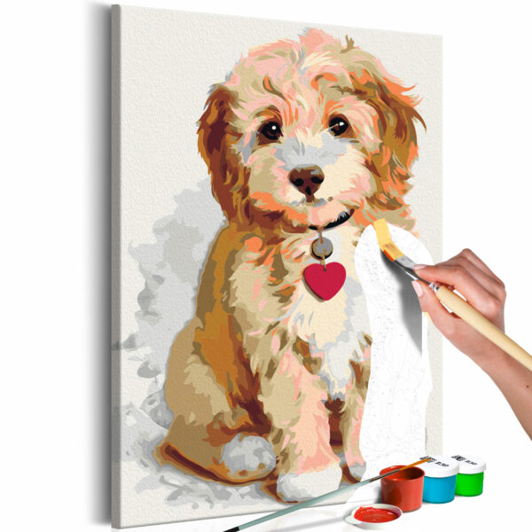 Malen nach Zahlen - Dog (Puppy)
