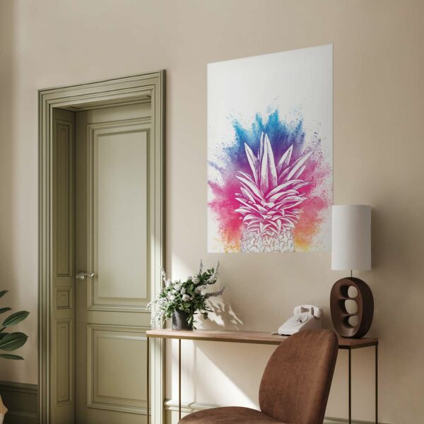 Poster - Colorful Pineapple – Bild 2