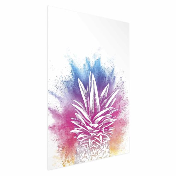 Poster - Colorful Pineapple