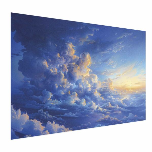 Poster - When the Sky Becomes Canvas: A Masterpiece of Nature in the Clouds