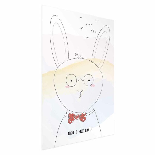 Poster - Greetings from the Rabbit