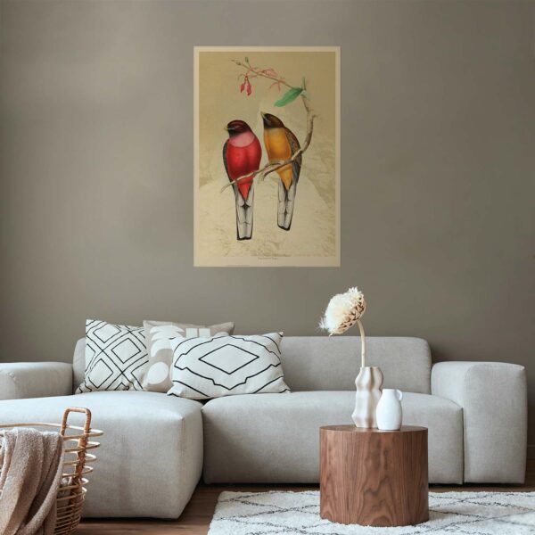 Poster - Birds on a Branch – Bild 2