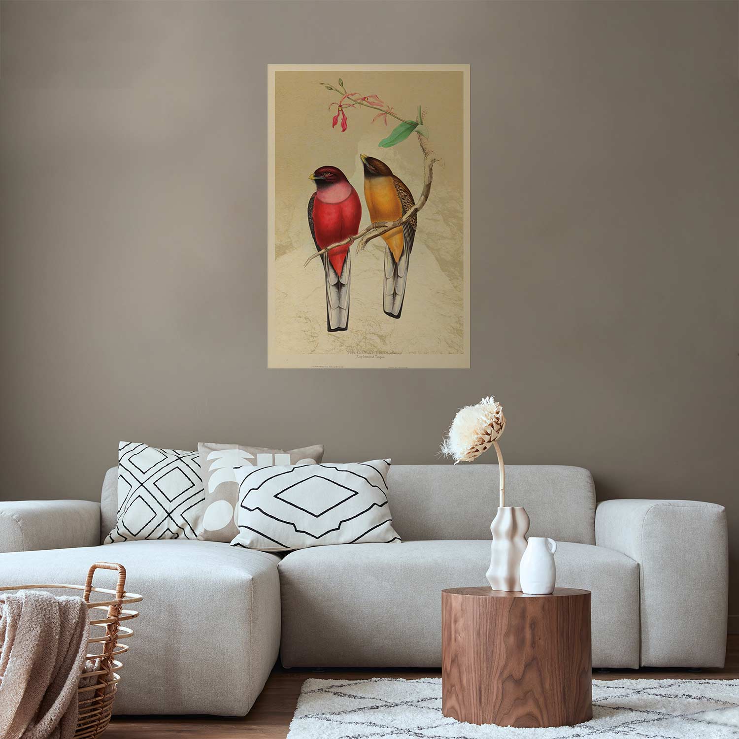 Poster - Birds on a Branch – Bild 2