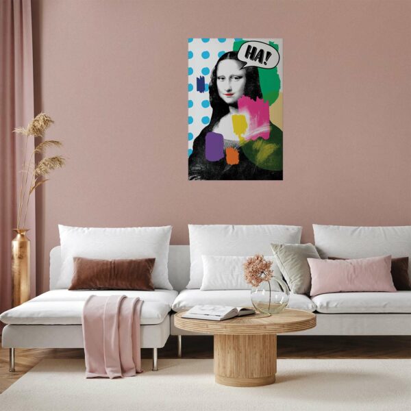 Poster - Mona Lisa Pop-Art – Bild 2