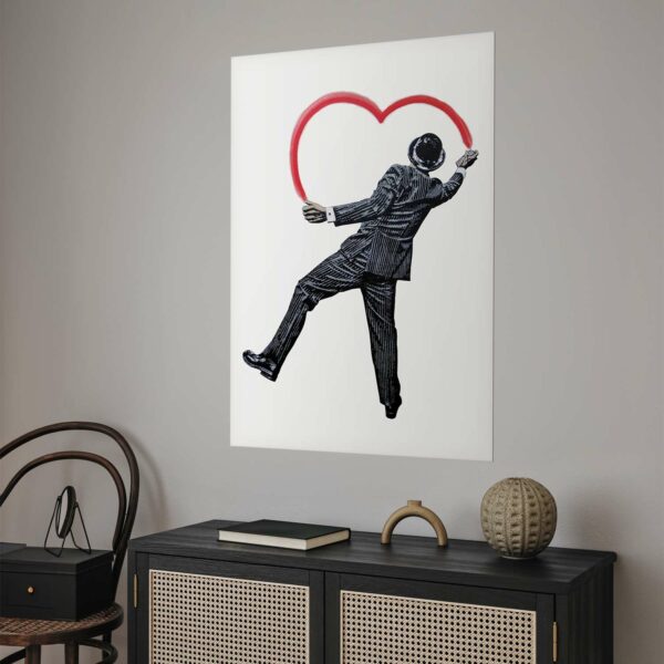 Poster - Elegant Graffiti Artist – Bild 2