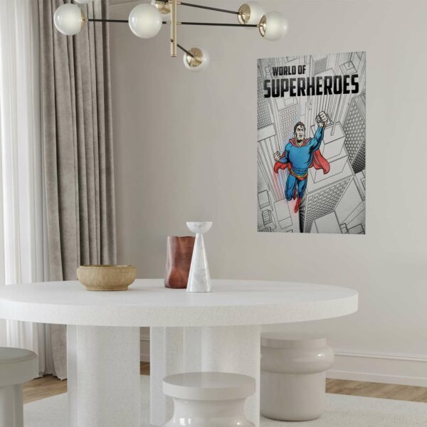 Poster - World of Superheroes – Bild 2