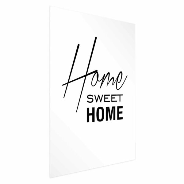 Poster - Black and White: Home Sweet Home