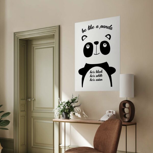 Poster - Be Like a Panda – Bild 2